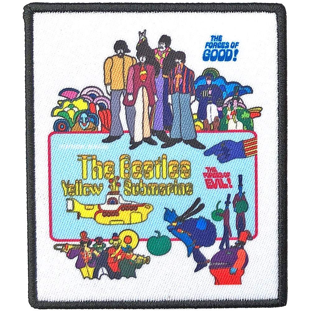 THE BEATLES ビートルズ (結成 65周年 ) - Yellow Submarine Movie Poster / ワッペン - PGS
